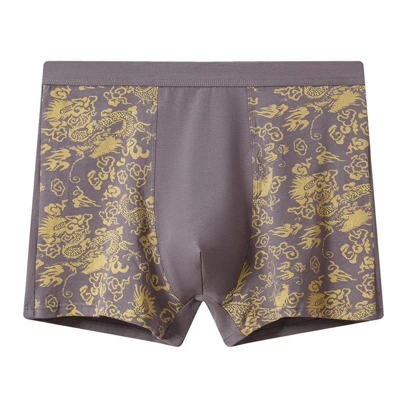 Pure Cotton Boxers Men Plus Si - Boxer Shorts Modal ulasan dan harga