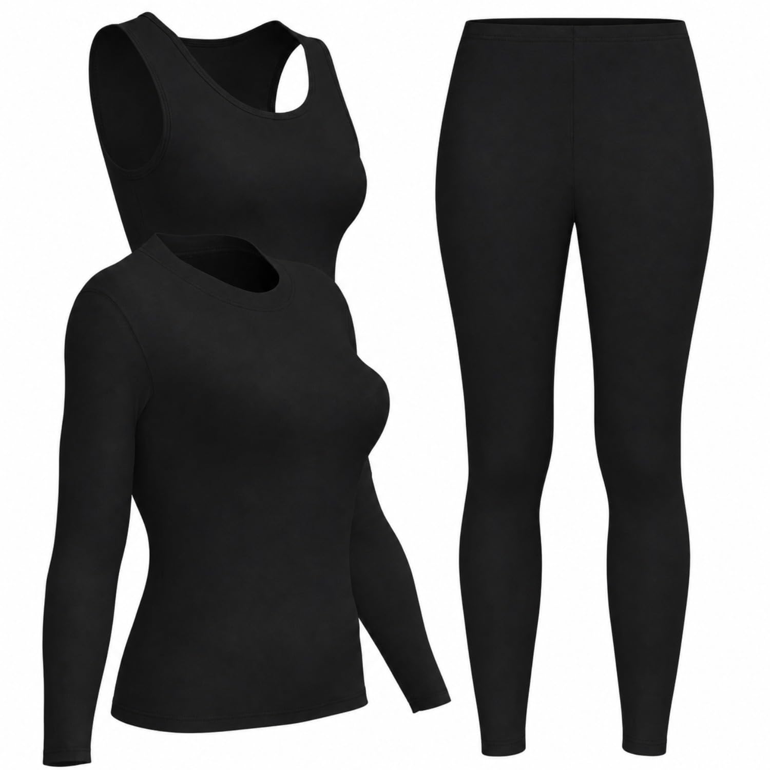 3pcs Women's Thermal Lined The - Quick Dry Underwear ulasan dan harga