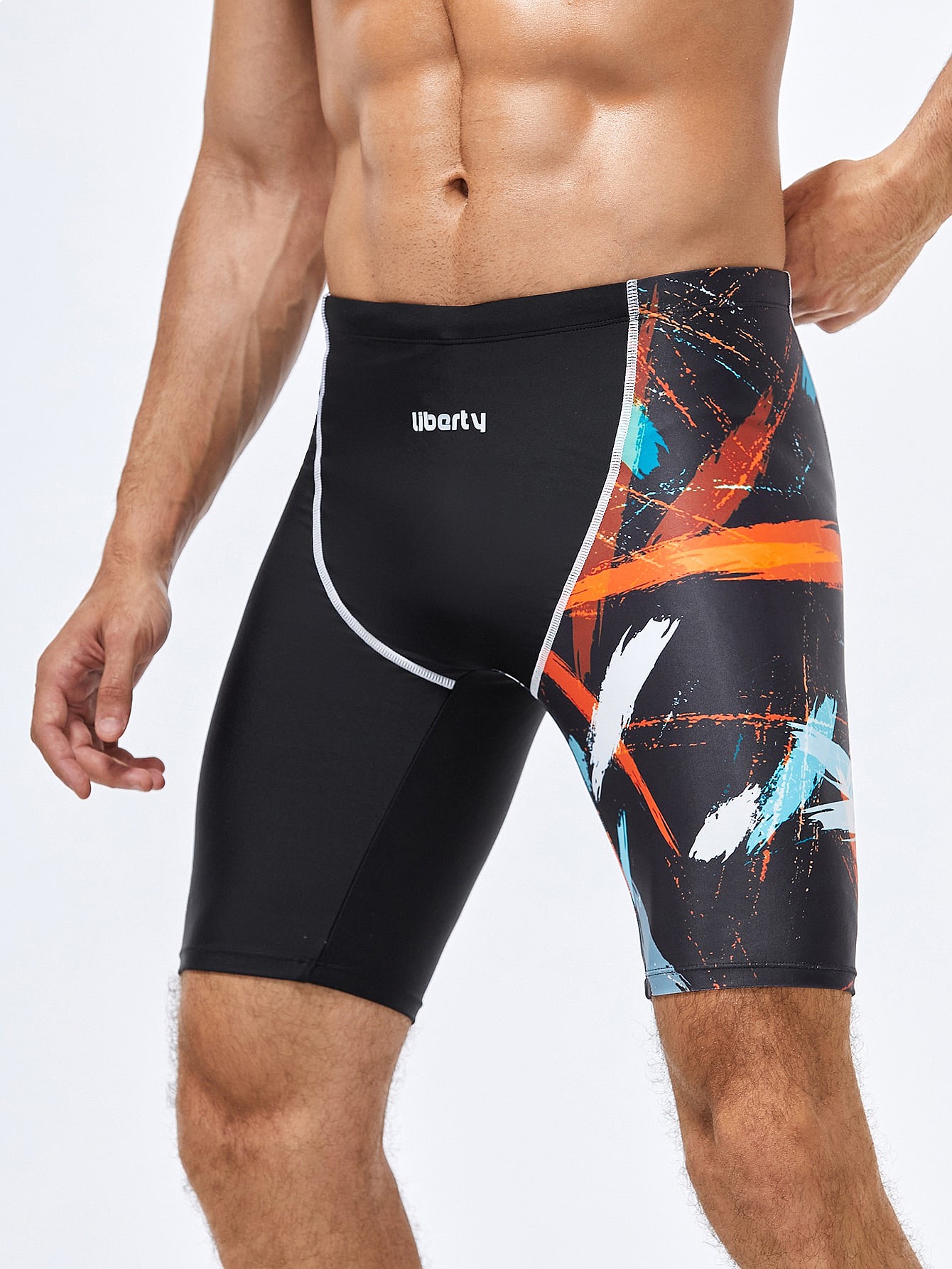 Adult Men's Compression Swim T - Compression Shorts Athletes ulasan dan harga