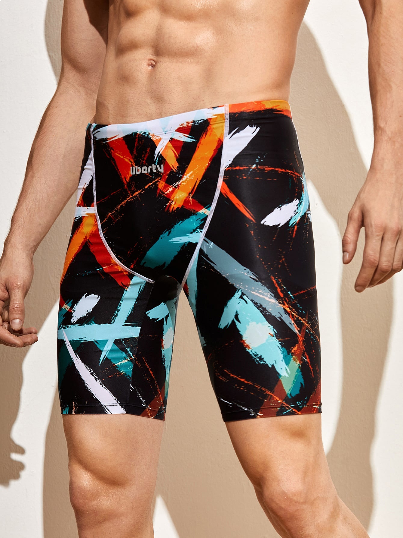 Adult Men's Compression Swim T - Compression Shorts Athletes ulasan dan harga