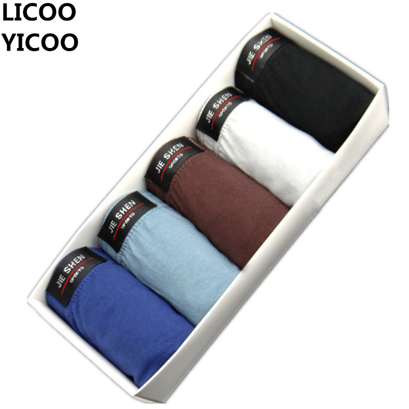 100% Cotton Briefs Mens Comfor - Multi Pack Underwear ulasan dan harga