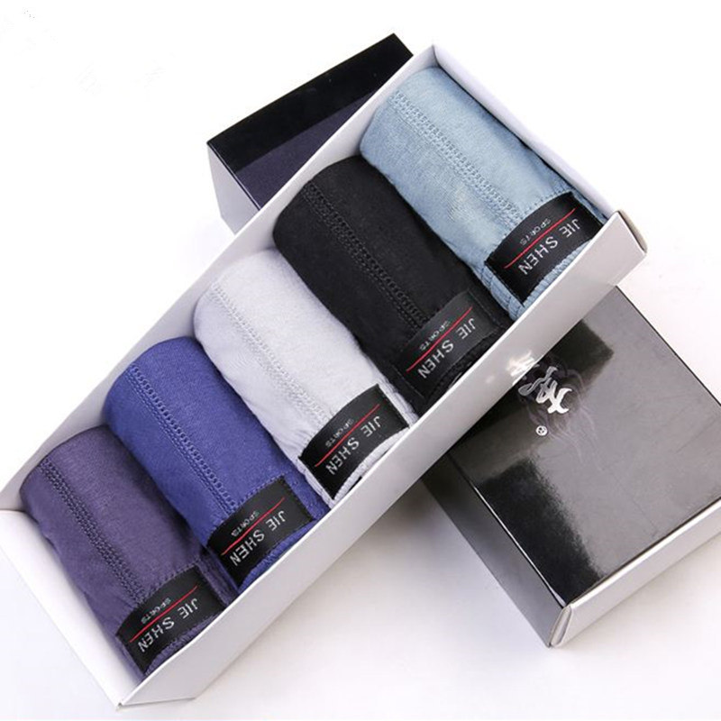 100% Cotton Briefs Mens Comfor - Multi Pack Underwear ulasan dan harga