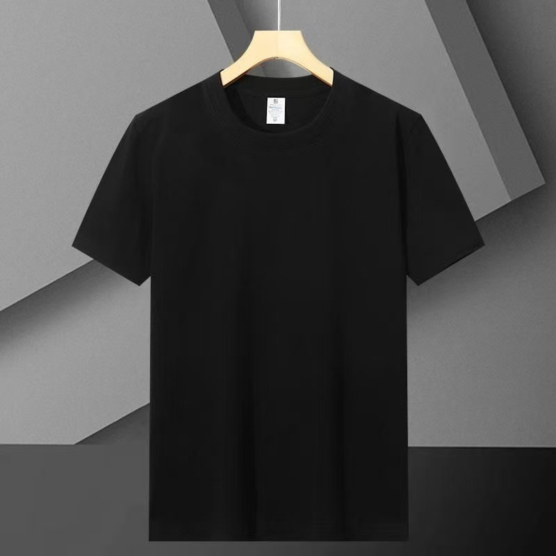 Men Crewneck Solid T Shirt Sum - Undershirt Crew Neck ulasan dan harga