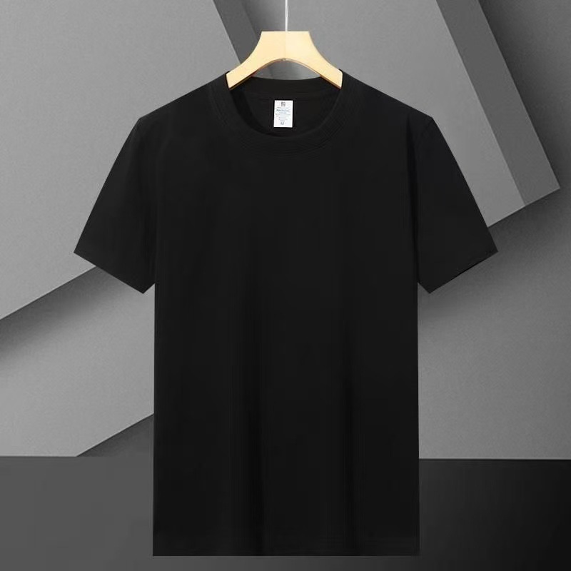 Men Crewneck Solid T Shirt Sum - Undershirt Crew Neck ulasan dan harga