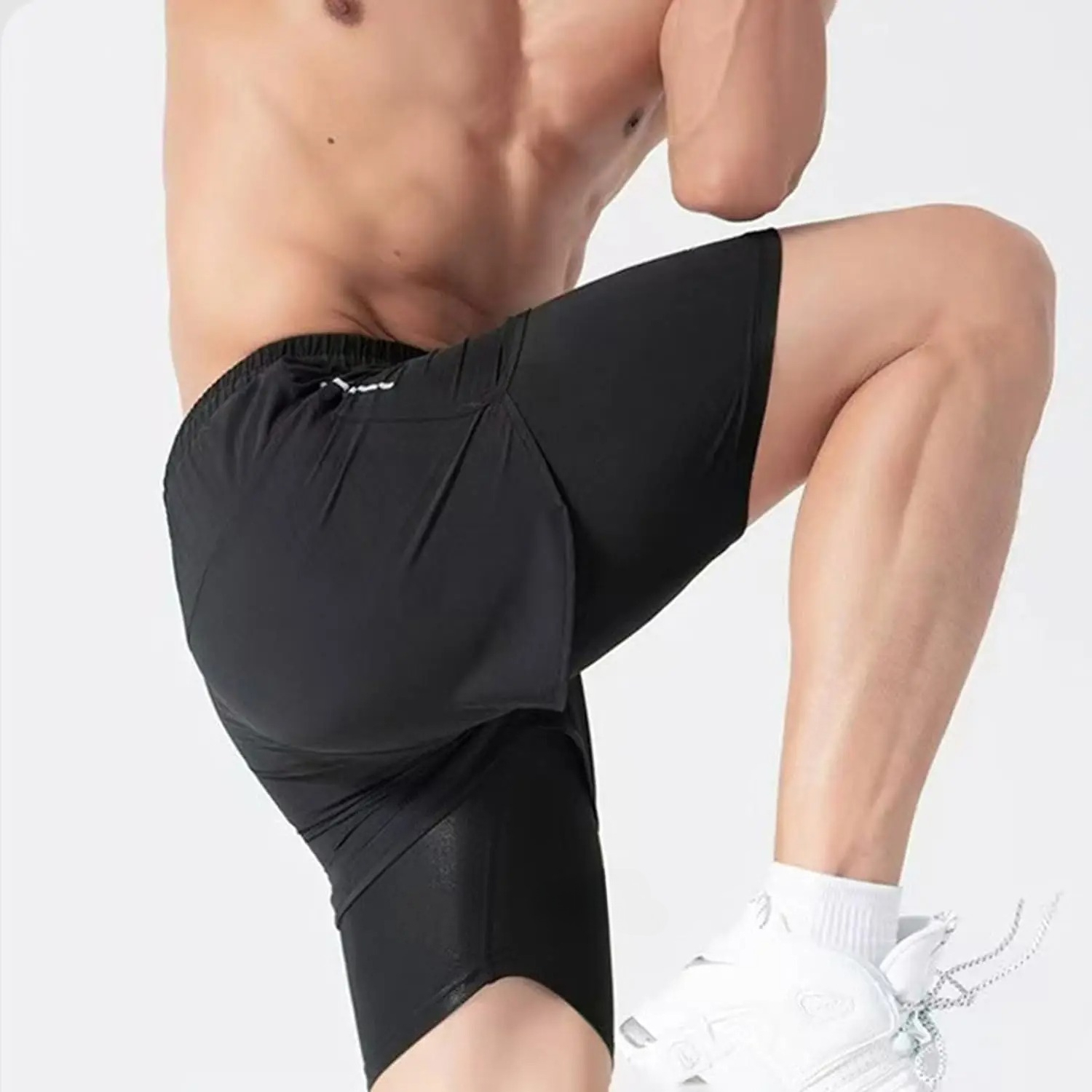 Men's Swim Trunks Quick Dry At - Compression Shorts Athletes ulasan dan harga