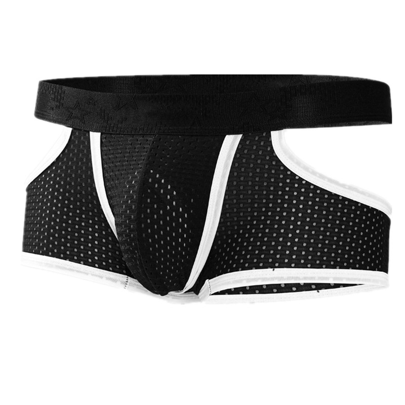 Mens Boxer Shorts Homme Breath - Pouch Boxer Pouch ulasan dan harga