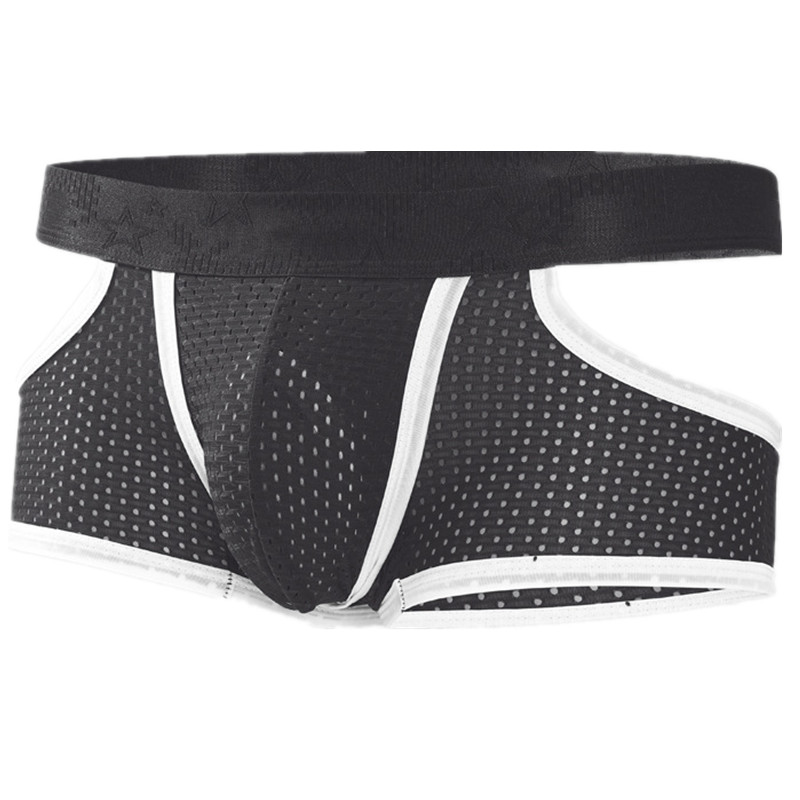 Mens Boxer Shorts Homme Breath - Pouch Boxer Pouch ulasan dan harga