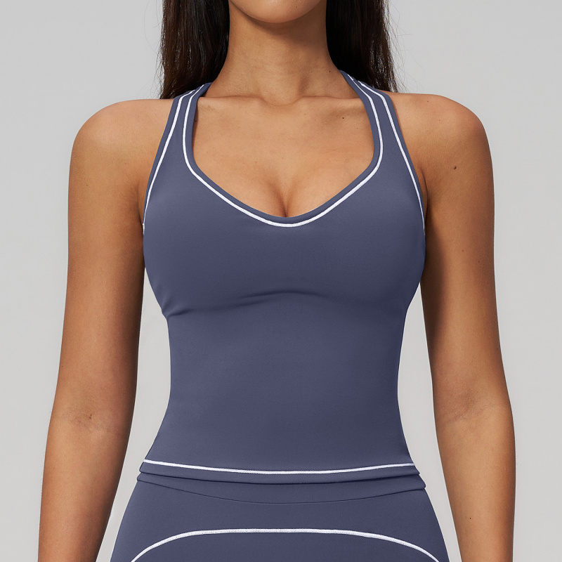 Women's Summer Vest Gym Clothe - Suspender Tank Top ulasan dan harga