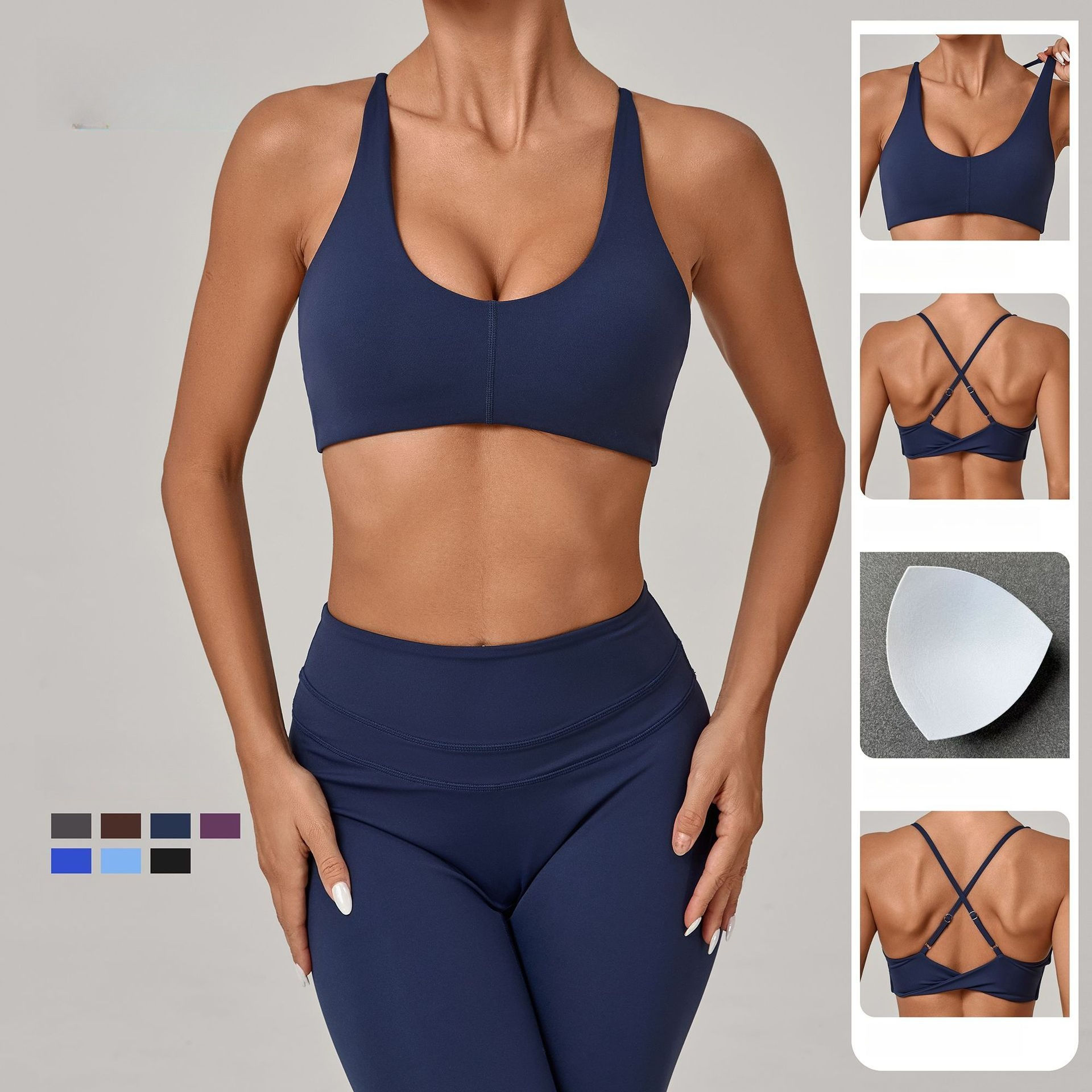 Sports Bra Women Fitness Bra H - Quick Dry Underwear ulasan dan harga